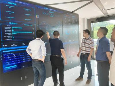 武汉市江夏区领导莅临中科天工考察调研数据处理服务